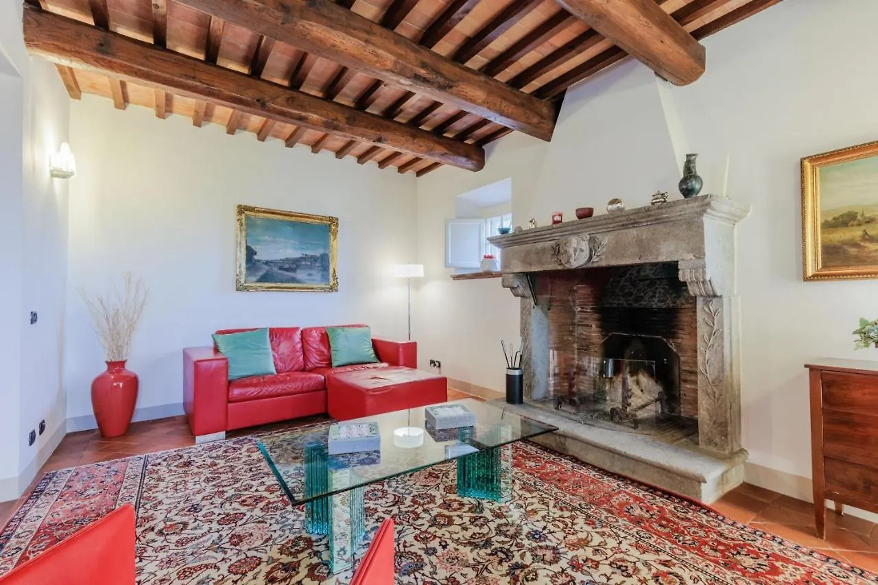 Villa Rapondi, A Stone Farmhouse With Incredible View Lucca Italy