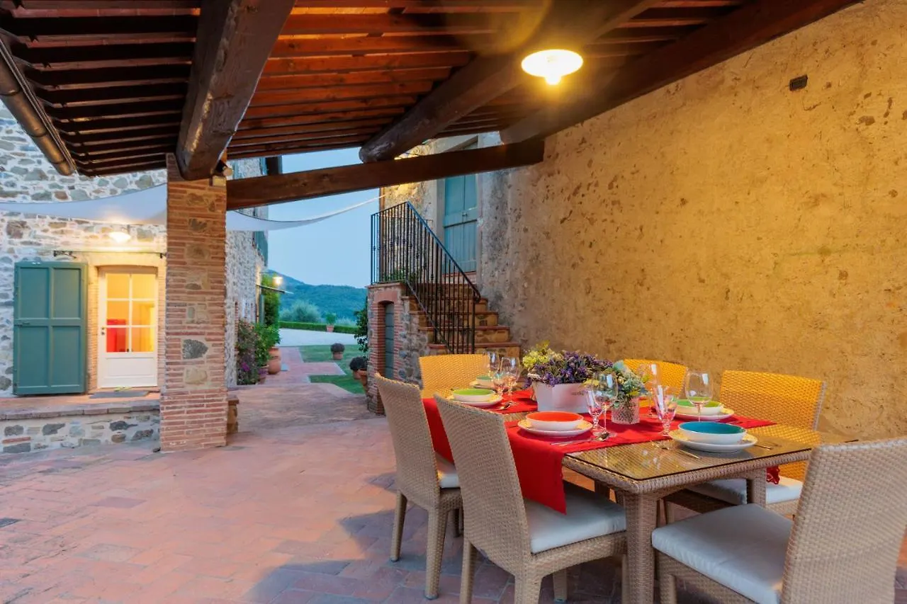Villa Rapondi, A Stone Farmhouse With Incredible View Lucca Italy